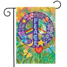 Peace and Joy Garden Flag