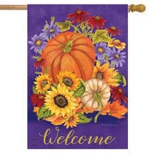 Gifts of Fall House Flag