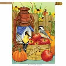 Autumn Display House Flag