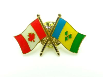 St. Vincent &amp; Grenadines Friendship Pin