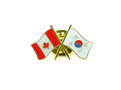 South Korea Friendship pin