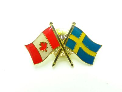 Sweden friendship pin