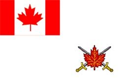 Canadian Army Flags (Econo Polyester), Design: Old Design