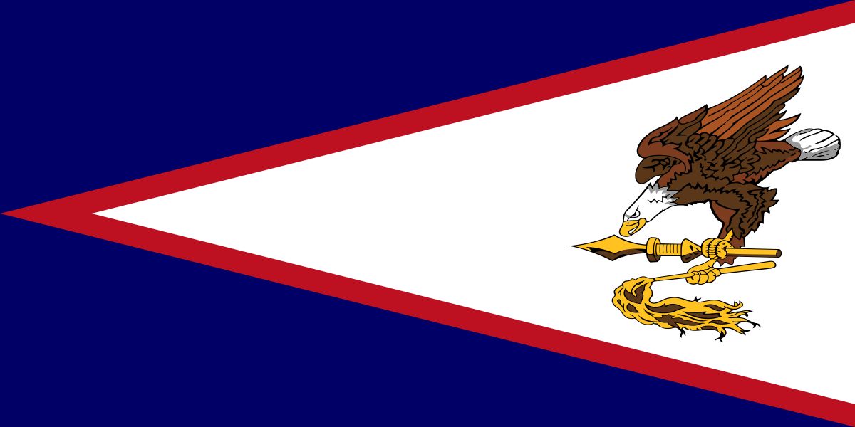 American Samoa Stick Flag