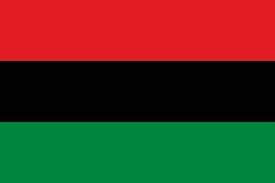 Pan-African Flags (African Heritage) Custom Sewn 200D Nylon, Size: 36x72&quot;, Sleeve Finish: Grommets