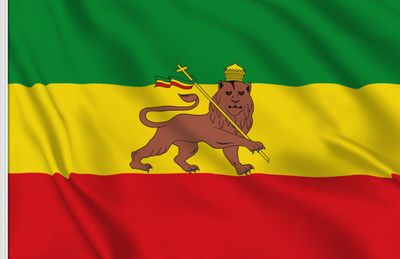 Ethiopia (Lion) Stick Flag