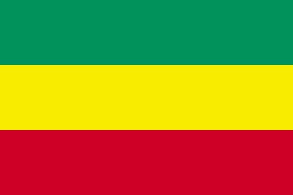 Ethiopia ( 1996-2007) Stick Flag