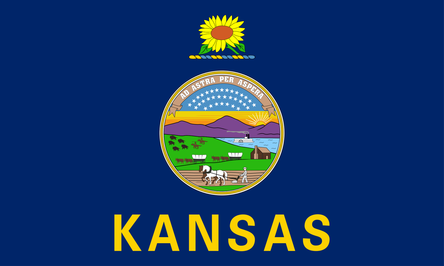 Kansas ( Econo Polyester )