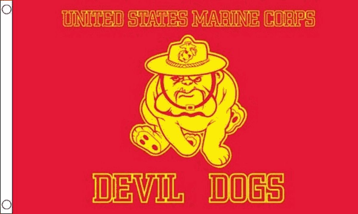 U.S.M.C Devil Dogs ( Econo Polyester)
