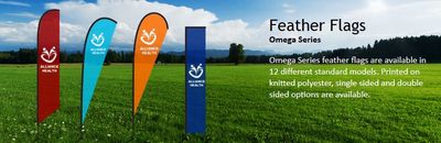 Feather Flagpoles W/ Carrying Bag