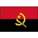 Angola Stick Flags, Finish: Heat Cut, Size: 4x6&quot;