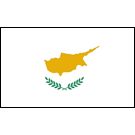 Cyprus Stick Flags, Finish: Heat Cut, Size: 4x6&quot;