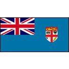 Fiji Stick Flags, Finish: Heat Cut, Size: 4x6&quot;