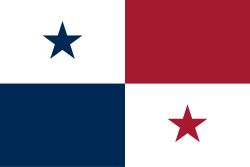 Panama Stick Flags, Finish: Heat Cut, Size: 4x6&quot;