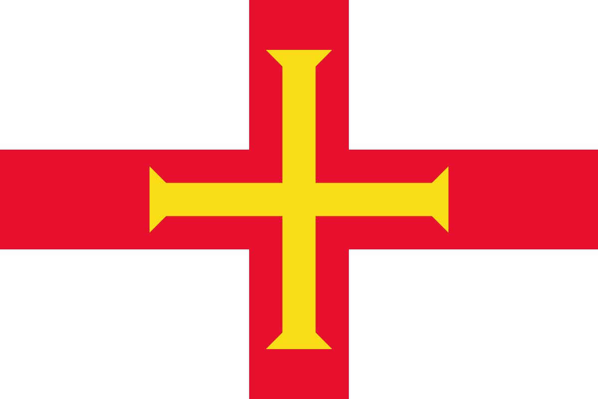 Guernsey Flags (70 D Nylon), Size: 36 x 72&#39;&#39;