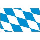 Bavaria Stick Flags, Finish: Heat Cut, Size: 4x6&quot;