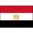 Egypt Stick Flags, Finish: Heat Cut, Size: 4x6&quot;