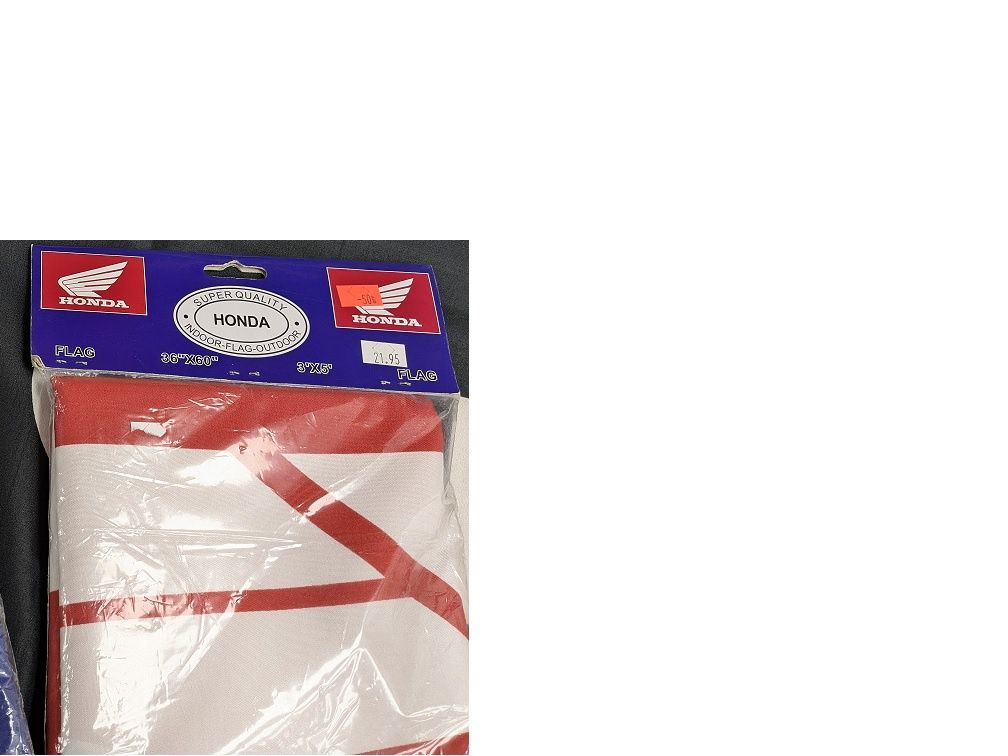 Honda 36 x 60&#39;&#39; polyester flag
