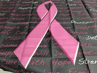 Breast Cancer flag