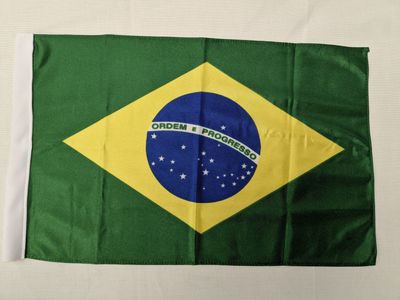 Brazil Car Window Flag