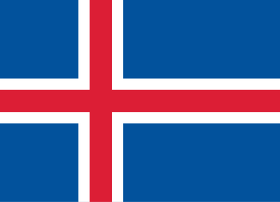 Iceland Flags (210 D Nylon)