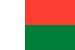 Madagascar Flag (Econo Polyester)
