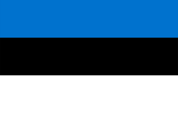 Estonia Flag (Econo Polyester), Size: 36x60"
