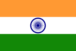 India Flag (Econo Polyester), Size: 36x60"
