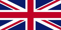United Kingdom Flags (Econo Polyester), Size: 36x60"
