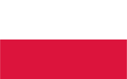 Poland Flags (200D Nylon), Size: 36x72"