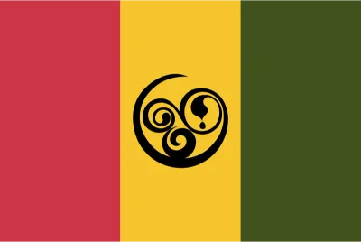 African Nova Scotia Flags (200/210D Nylon)
