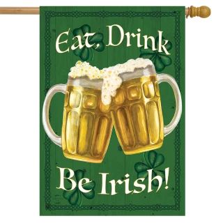 Be Irish House Flag