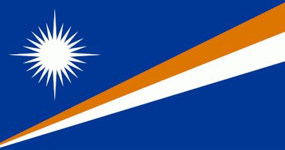 Marshall Islands Flag (210D Nylon), Size: 36x72"