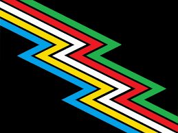 Disability Pride Flags Custom Print (210D Nylon), Single/Double Sided: Double Sided, Size: 36x72", Sleeve Finish: Grommets