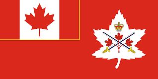 Canadian Army Stick Flag (6" x 10")
