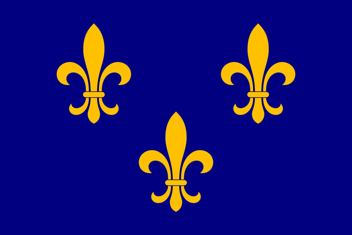 Fleur de-lis Flag(Econo Polyester)