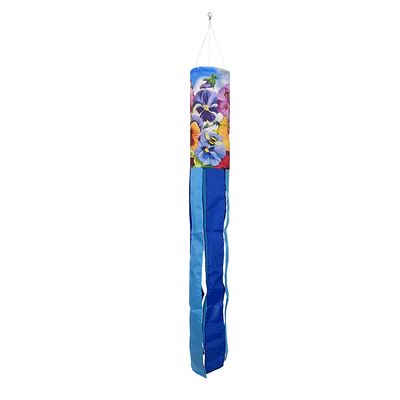 Pansies Windsock