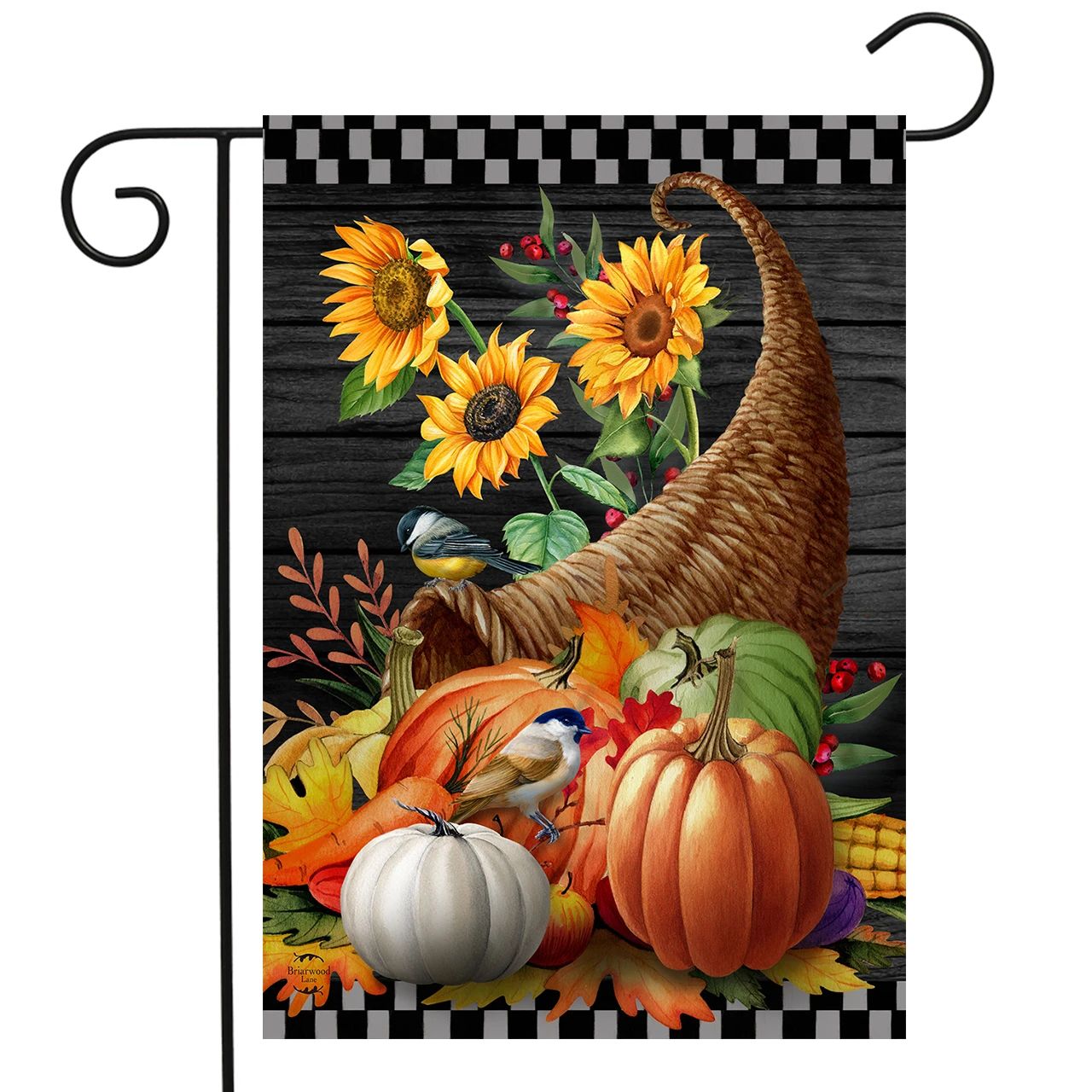 Horn of Plenty Garden Flag