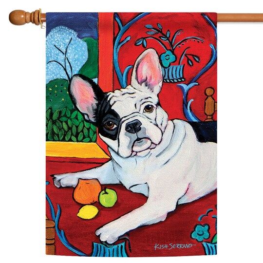 French Bulldog Garden Flag