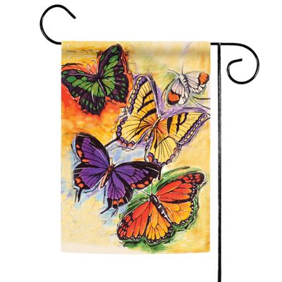 Butterfly Garden Flag