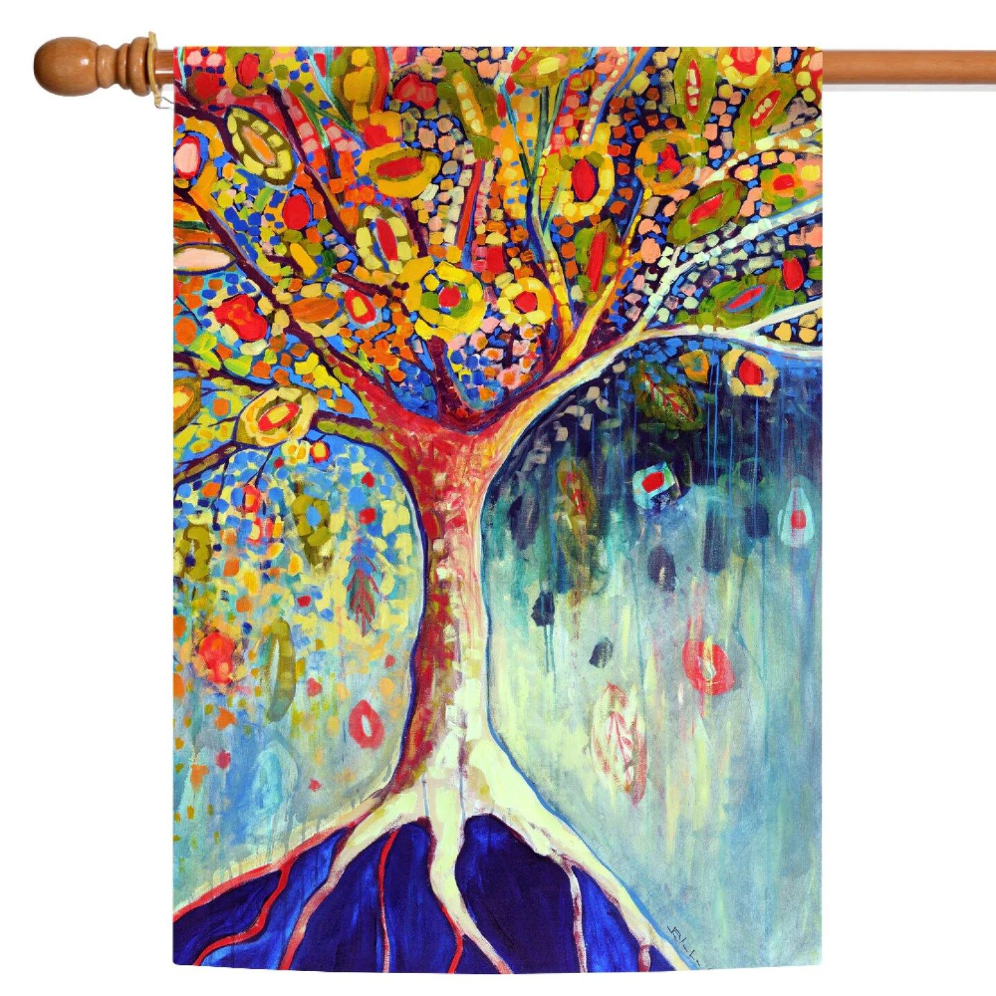 Tree of Life Garden Flag
