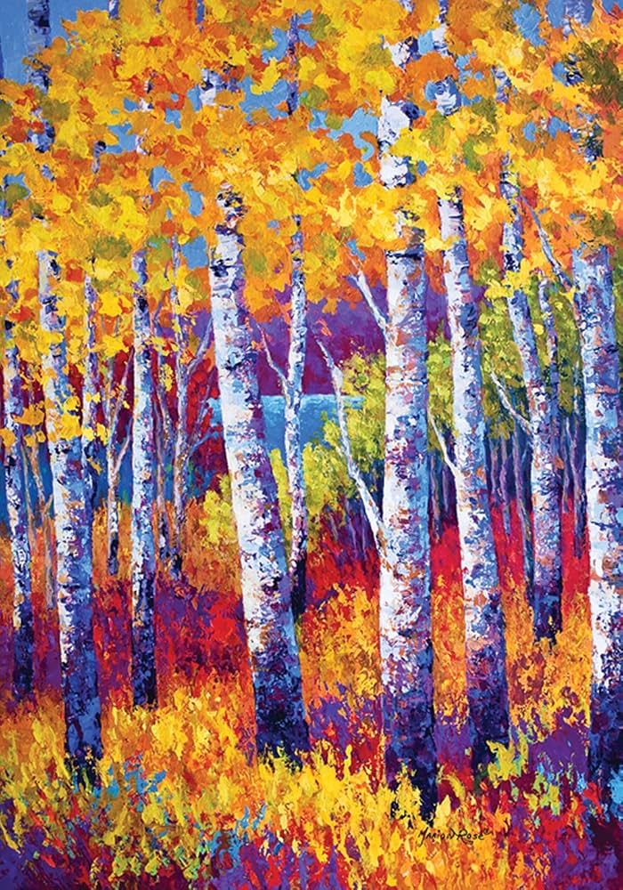 Fall Autumn Trees Garden Flag