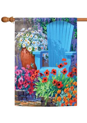 Spring Porch Garden Flag
