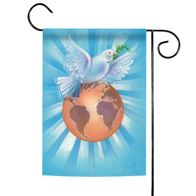 Earth Dove Garden Flag