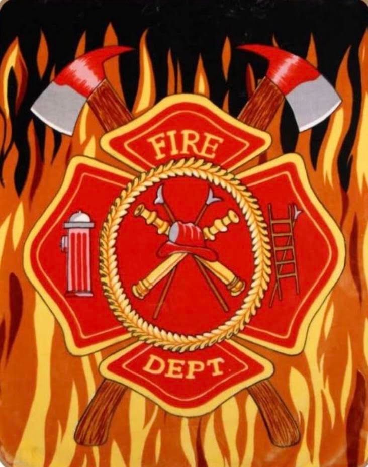 Fire Department Garden Flag