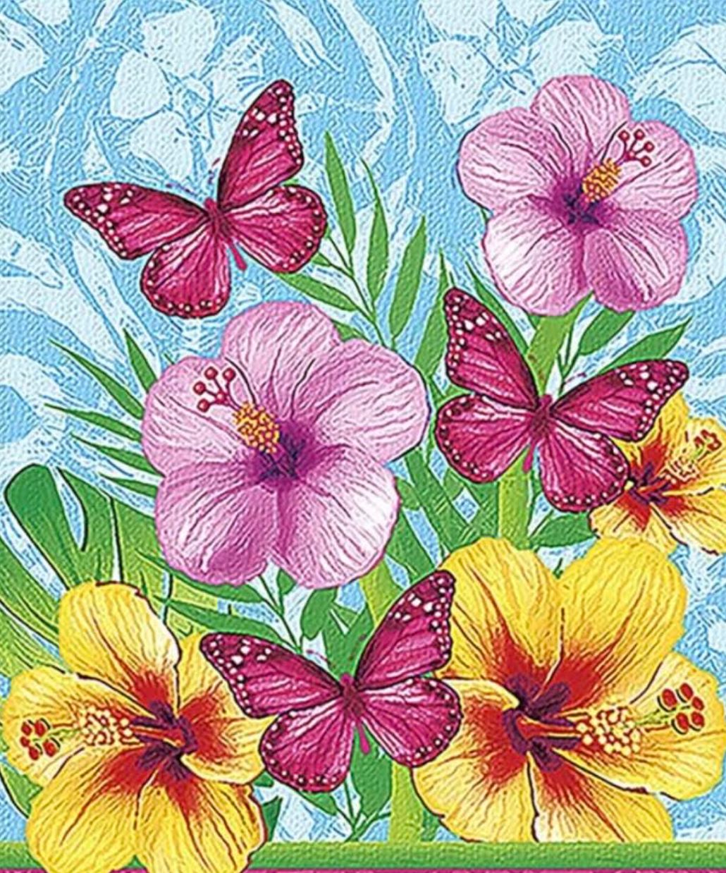 Spring Flowers Garden Flag