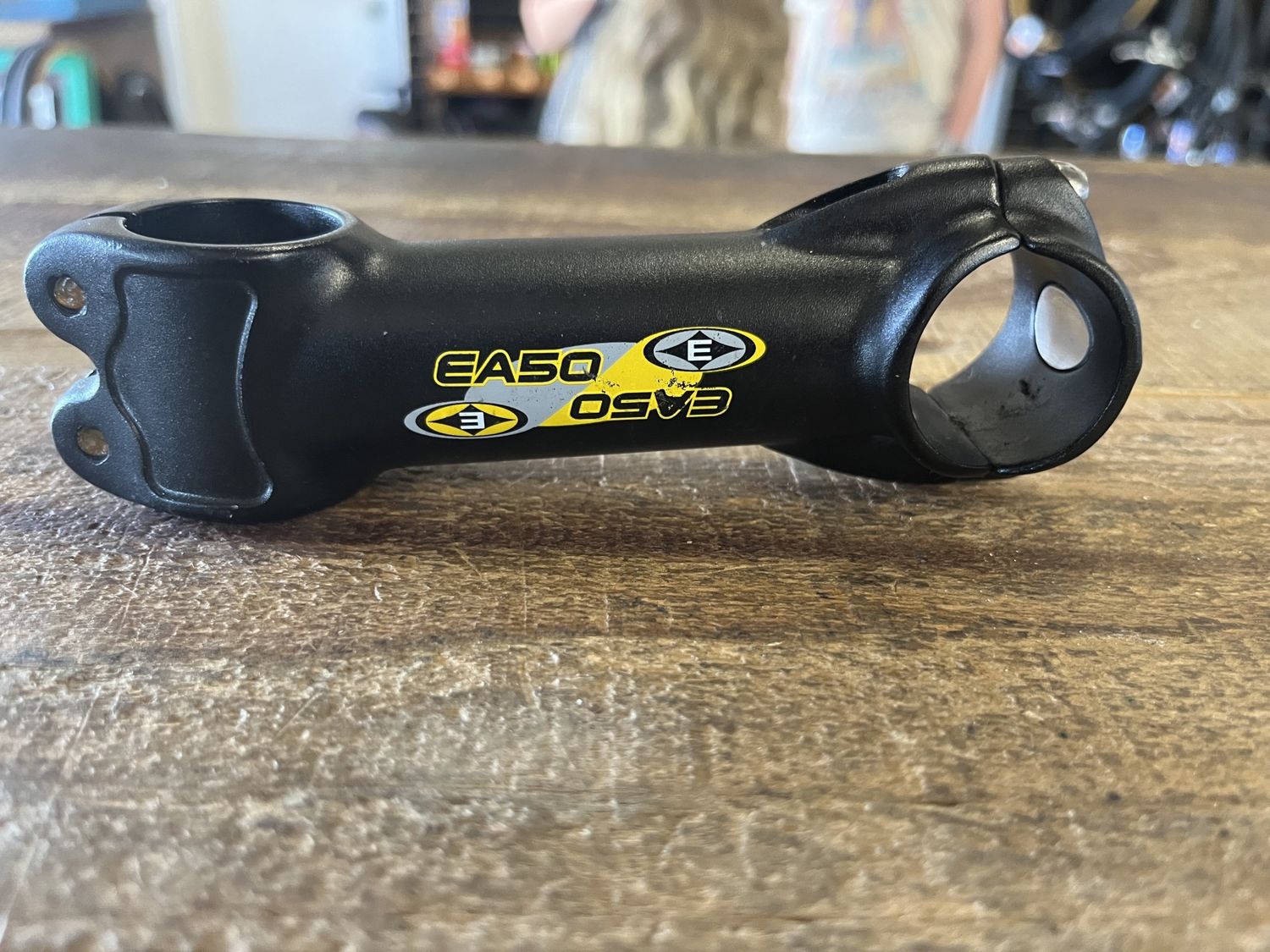used Easton EA50 stem stearer clamp 1 1/8&quot; handlebar clamp 31.8 length 110mm