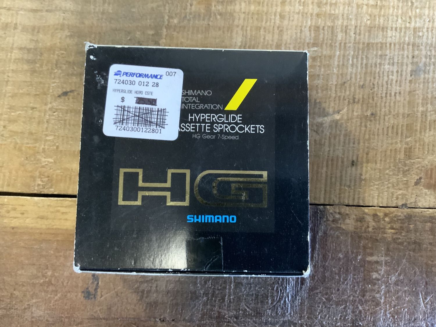 used shimano 7speed cassette