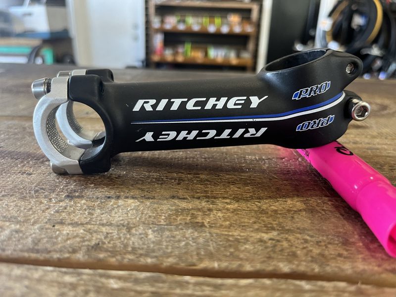 used Ritchey stem handlebar clamp 110mm length 103mm 73 degrees