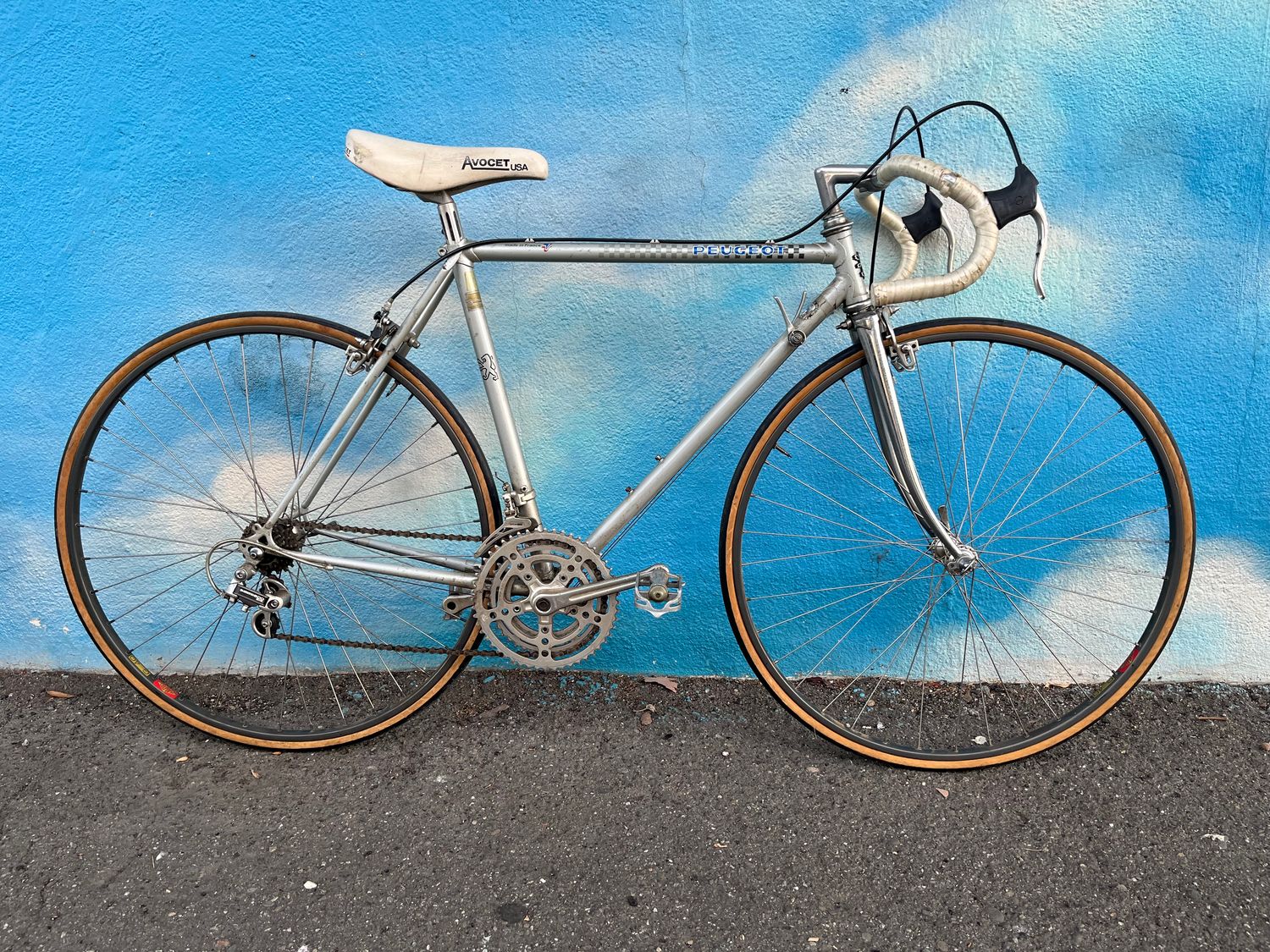 used Peugot, gray, 51cm as-is